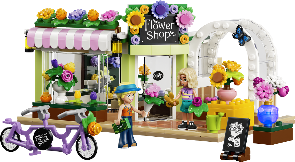 LEGO Friends Entertainment and Stories Creative Flower Shop 42693 (2)