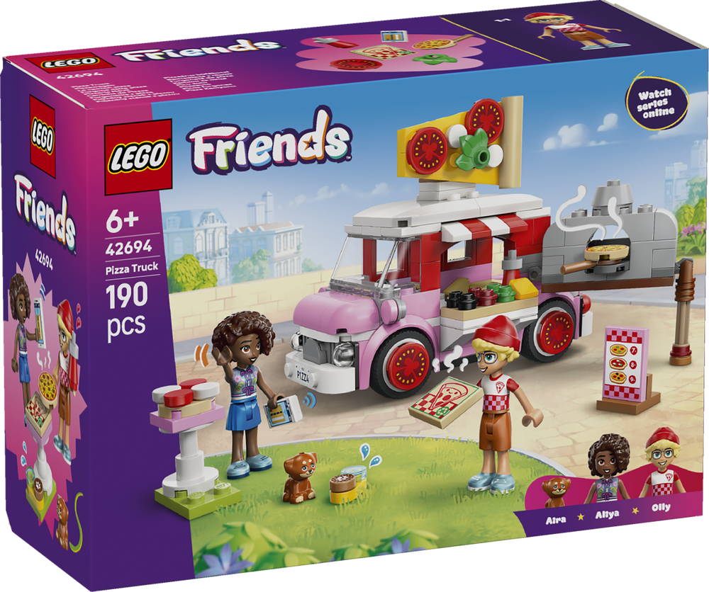 LEGO Friends Entertainment and Stories Pizza Truck 42694