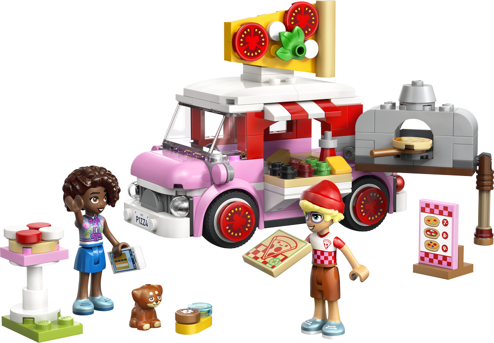 LEGO Friends Entertainment and Stories Pizza Truck 42694 (2)