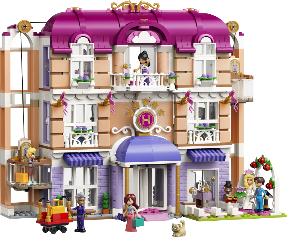 LEGO Friends Entertainment and Stories Heartlake City Grand Hotel 42704 (2)