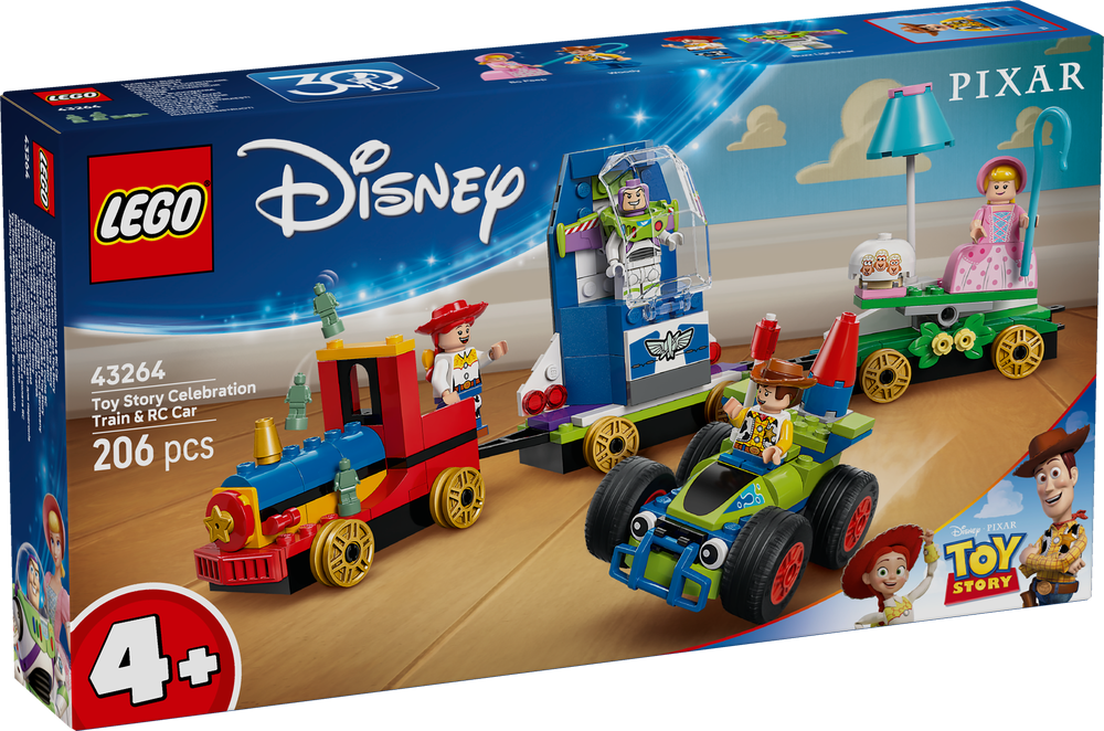 LEGO Disney Pixar Toy Story Celebration Train & RC Car 43264