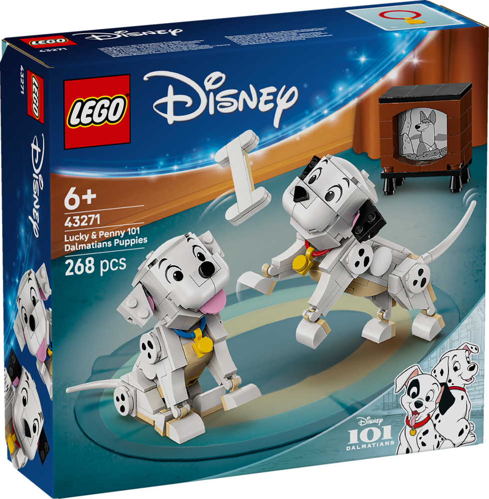 LEGO Disney Classic Lucky & Penny 101 Dalmatians Puppies 43271