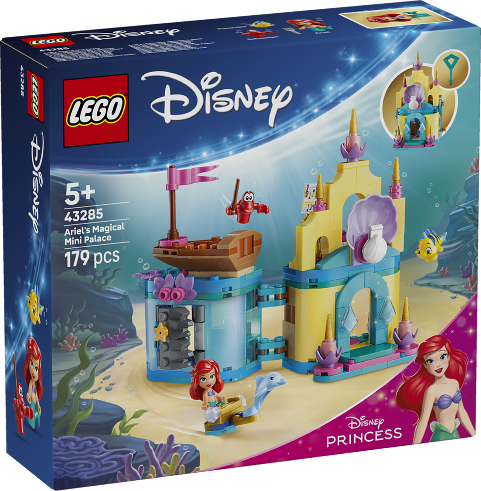LEGO Disney Princess Ariels Magical Mini Palace 43285