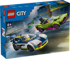 LEGO CITY Police Car and Muscle Car Chase 60415