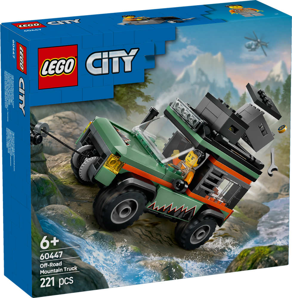 LEGO CITY Off-Road 4x4 Mountain Truck 60447