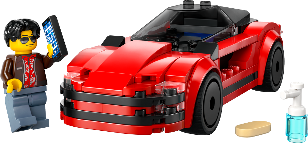 LEGO CITY Red Sports Car 60448 (2)