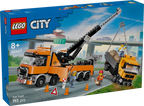 LEGO CITY Heavy-Duty Recovery Tow Truck with Crane 60467