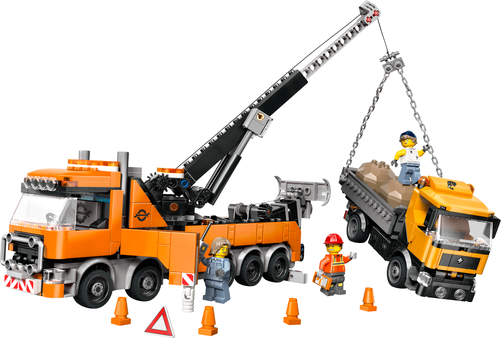 LEGO CITY Heavy-Duty Recovery Tow Truck with Crane 60467 (2)