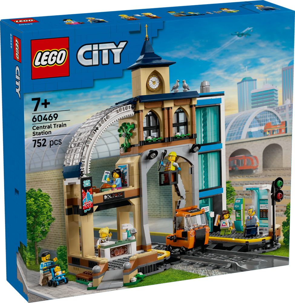 LEGO CITY Central Train Station 60469