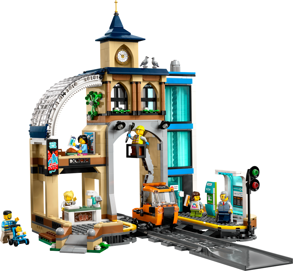 LEGO CITY Central Train Station 60469 (2)