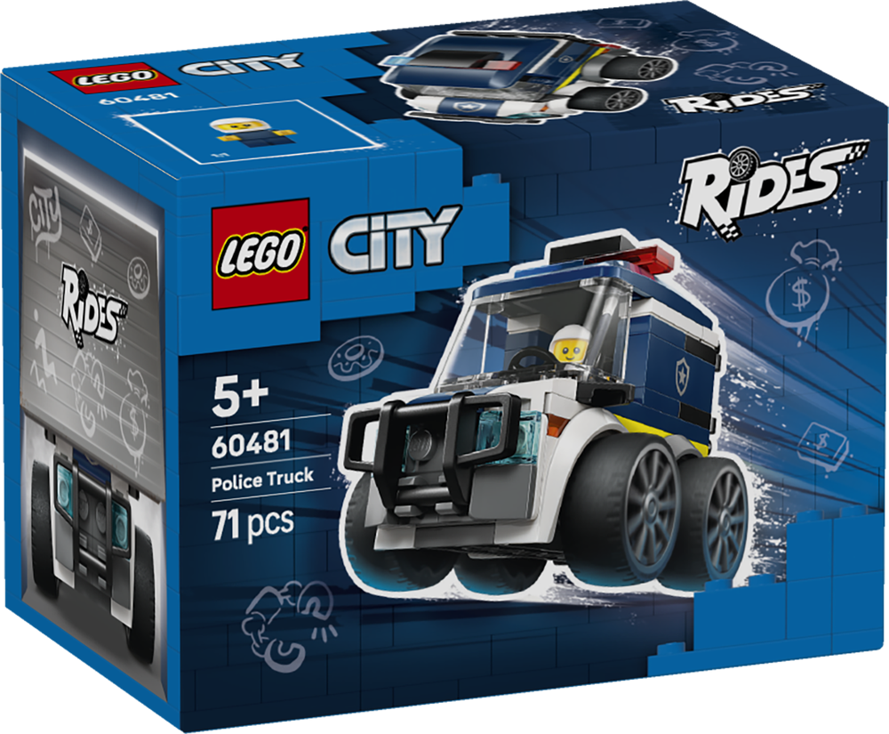 LEGO CITY Brick Rides Police Truck 60481