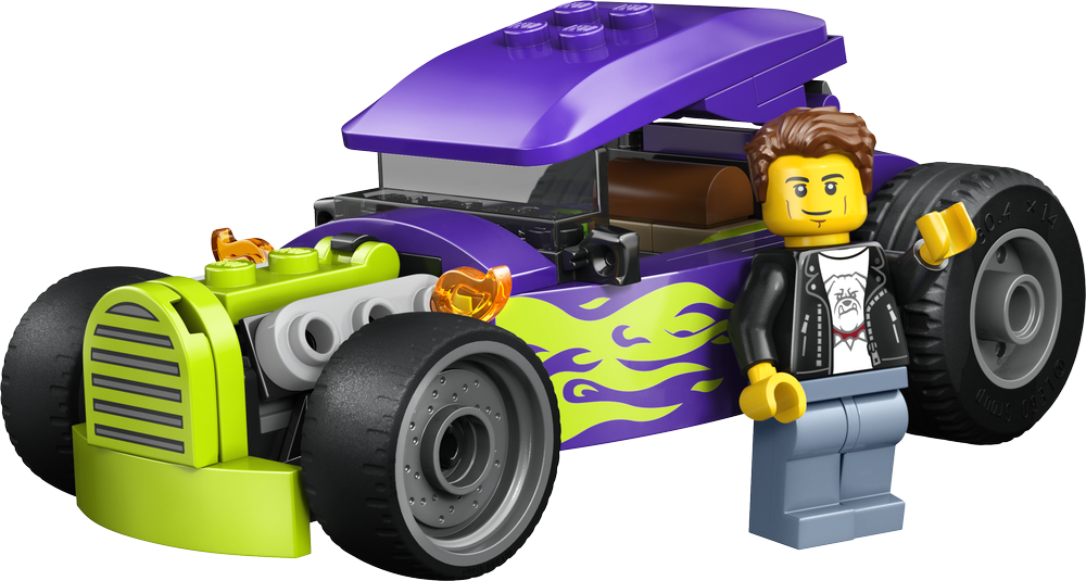 LEGO CITY Great Vehicles Hot Rod 60485 (2)