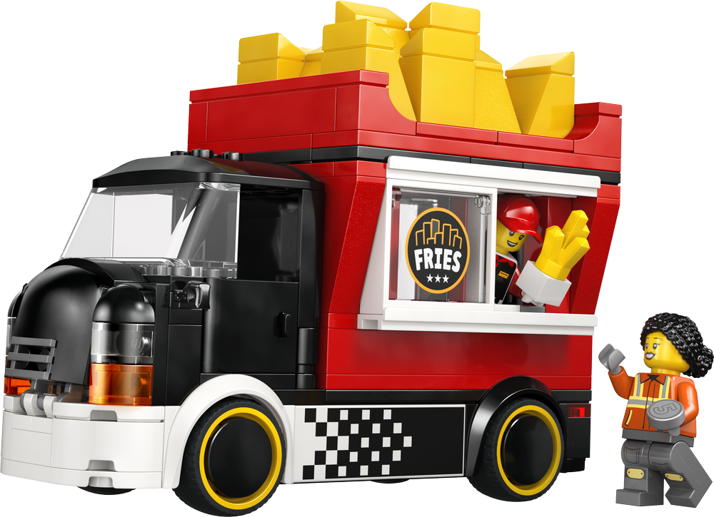 LEGO CITY Great Vehicles Fries Food Truck 60488 (2)