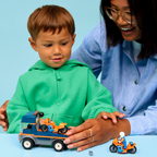 LEGO CITY Great Vehicles Motorcycle Transporter 60491 (3)
