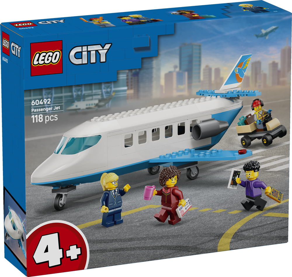 LEGO City Great Vehicles Passenger Jet 60492