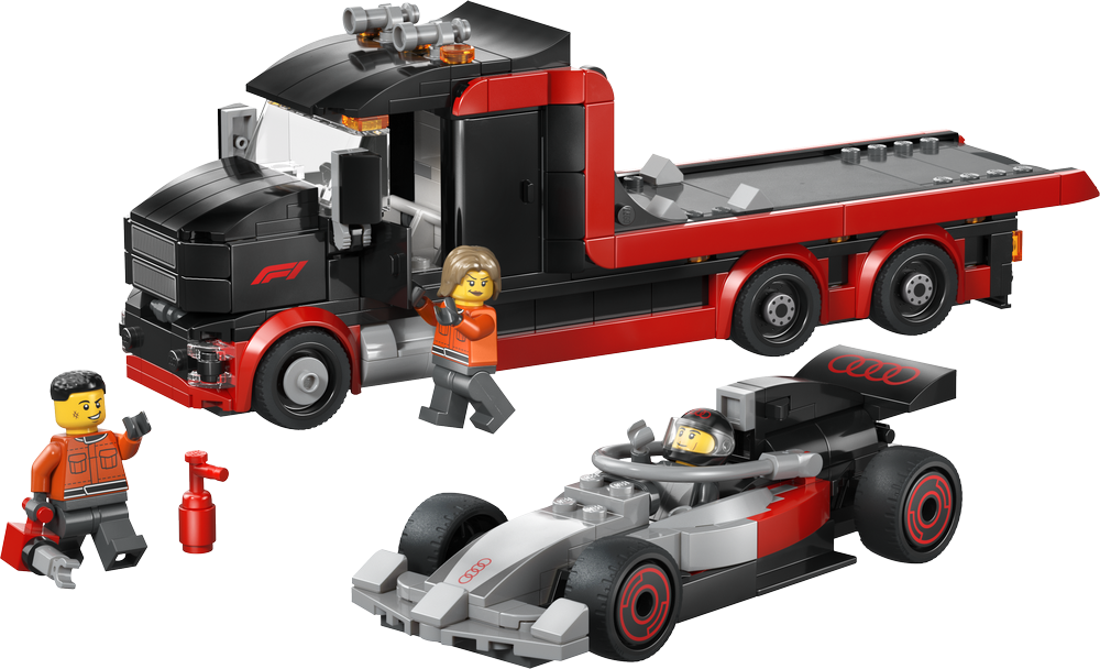 LEGO CITY F1 Display Truck with Audi F1 Race Car 60493 (2)