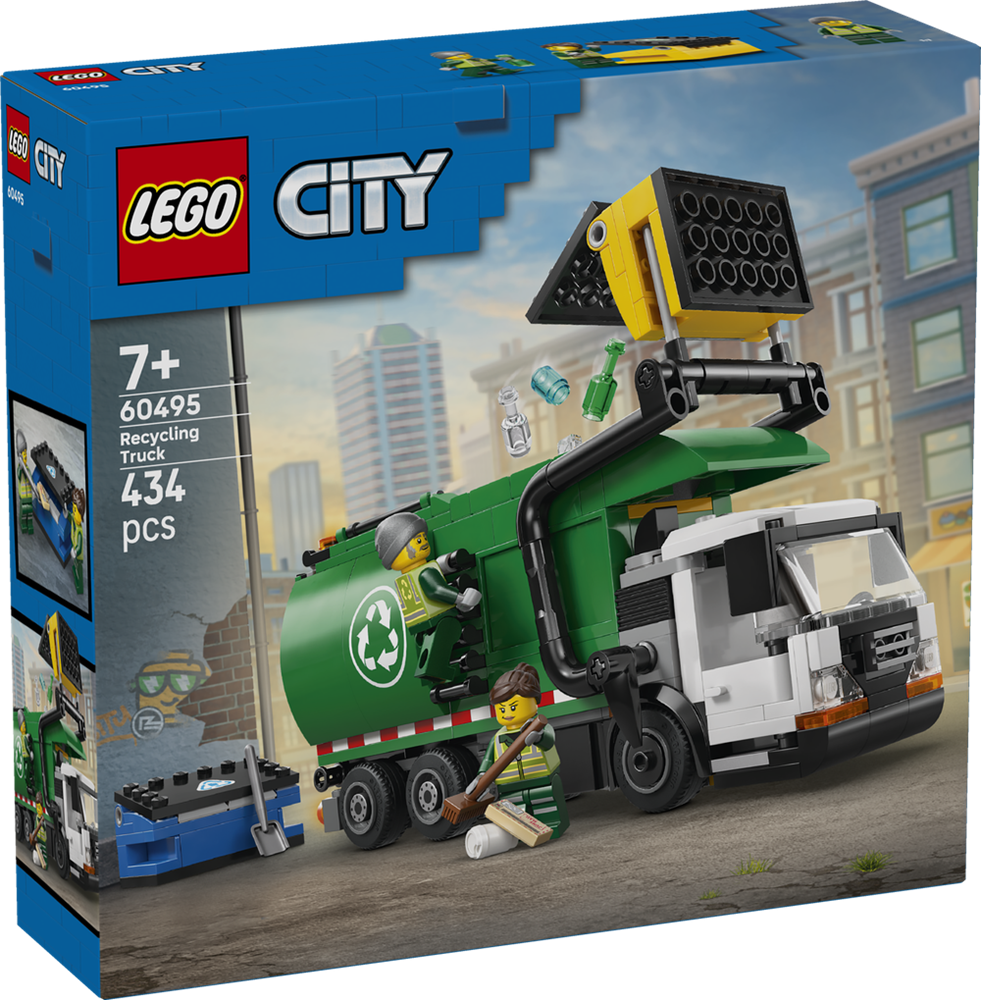 LEGO CITY Great Vehicles Recycling Truck 60495