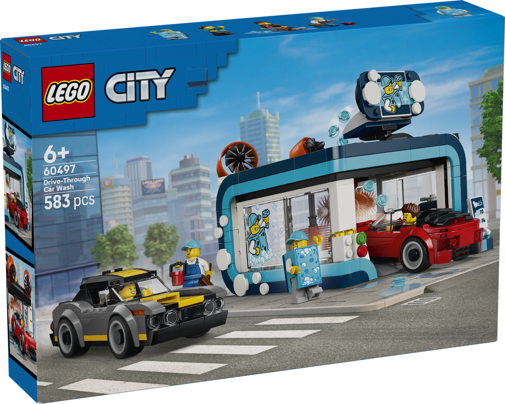 LEGO My City Drive-Through Car Wash 60497