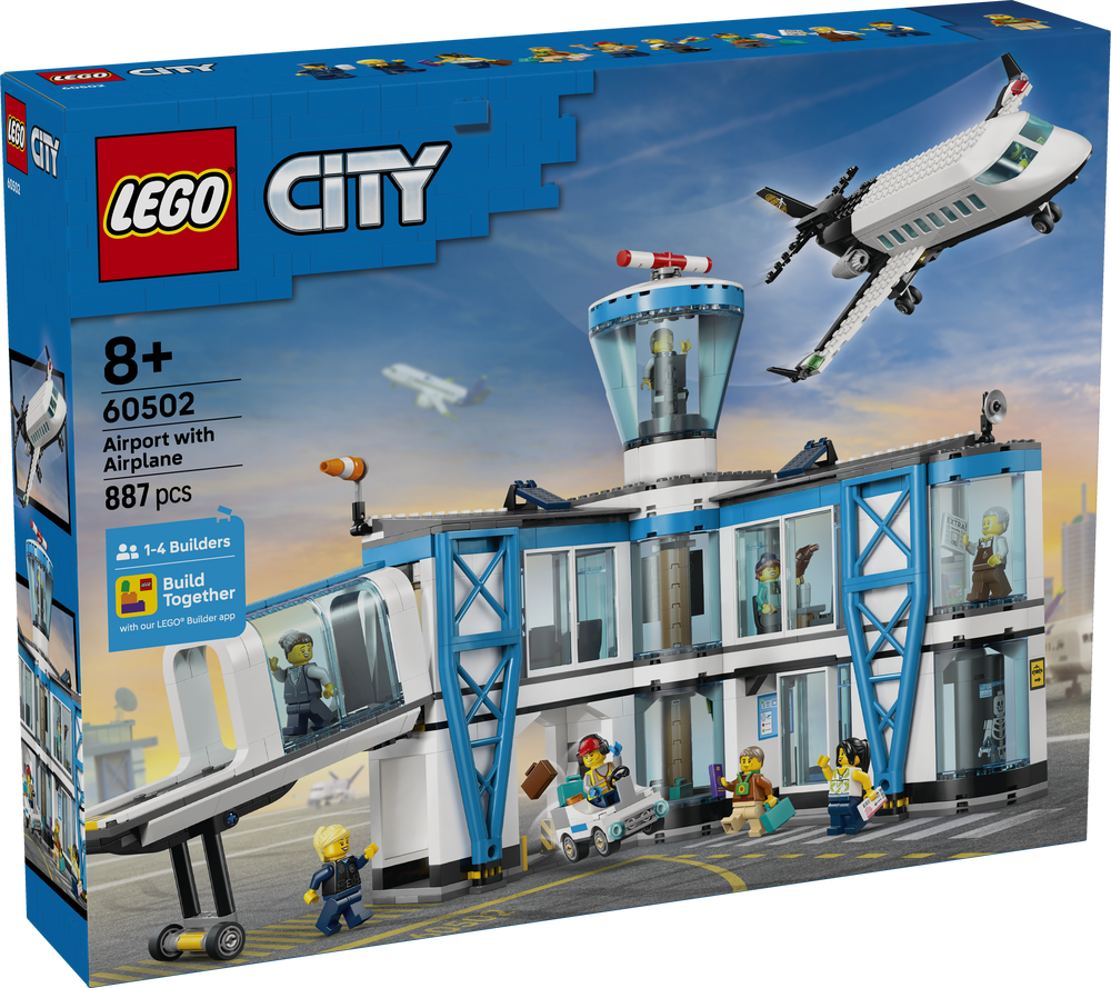 LEGO CITY My City Airport with Airplane 60502
