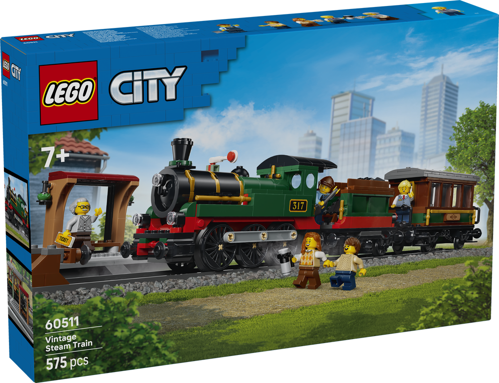 LEGO City Trains Vintage Steam Train 60511