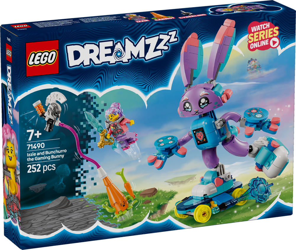LEGO DREAMZzz Izzie and Bunchurro the Gaming Bunny 71490