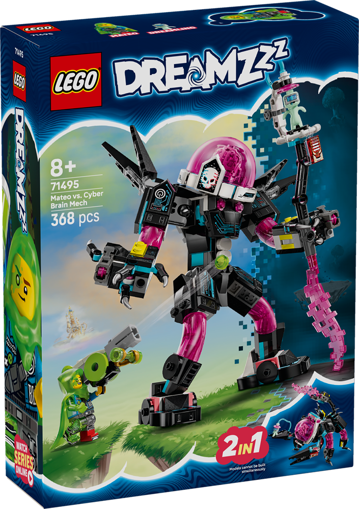 LEGO DREAMZzz Mateo vs. Cyber Brain Mech 71495