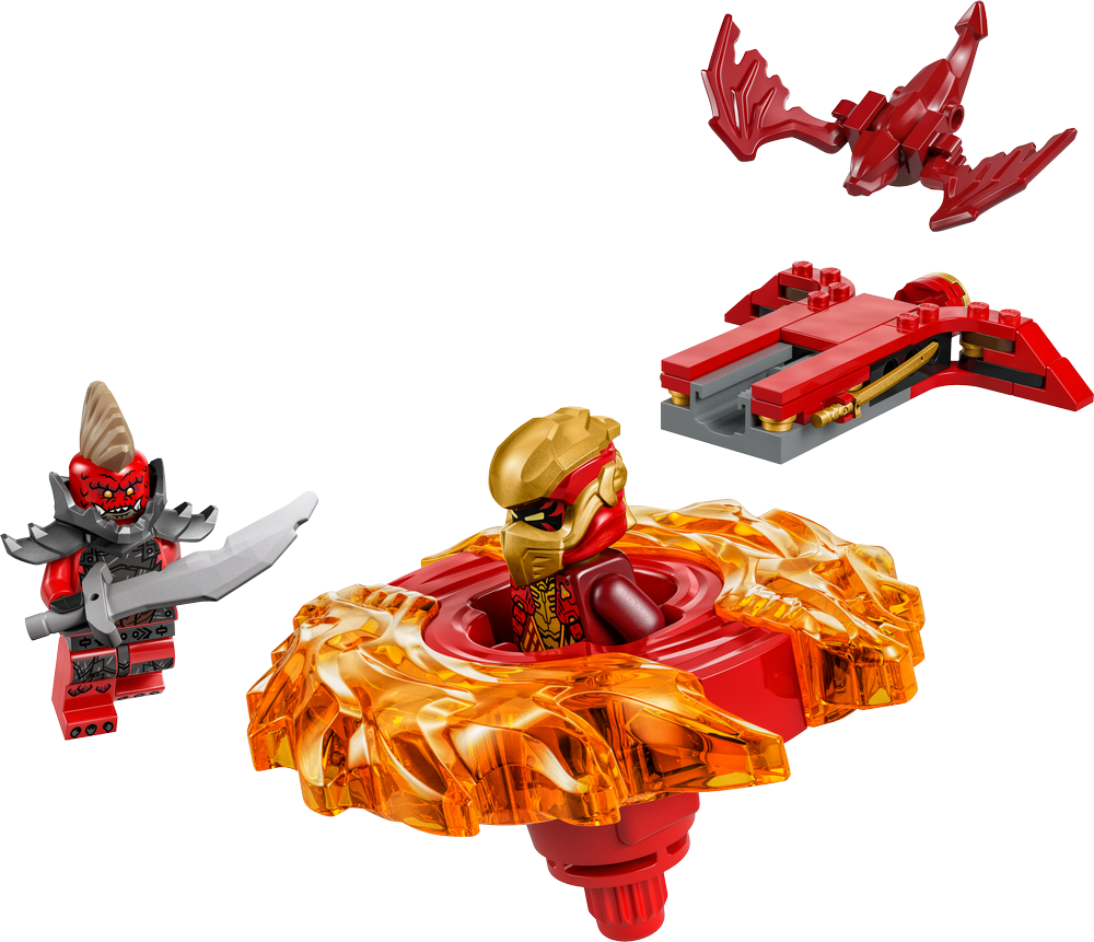 LEGO Ninjago Kais Dragon Spinjitzu Spinner 71823 (2)