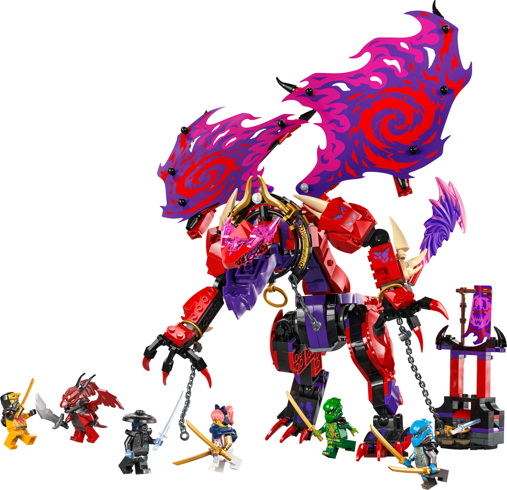 LEGO Ninjago Thunderfang Dragon of Chaos 71832 (2)