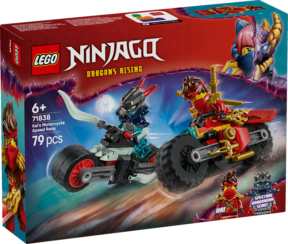LEGO Ninjago Kai's Motorcycle Speed Race 71838