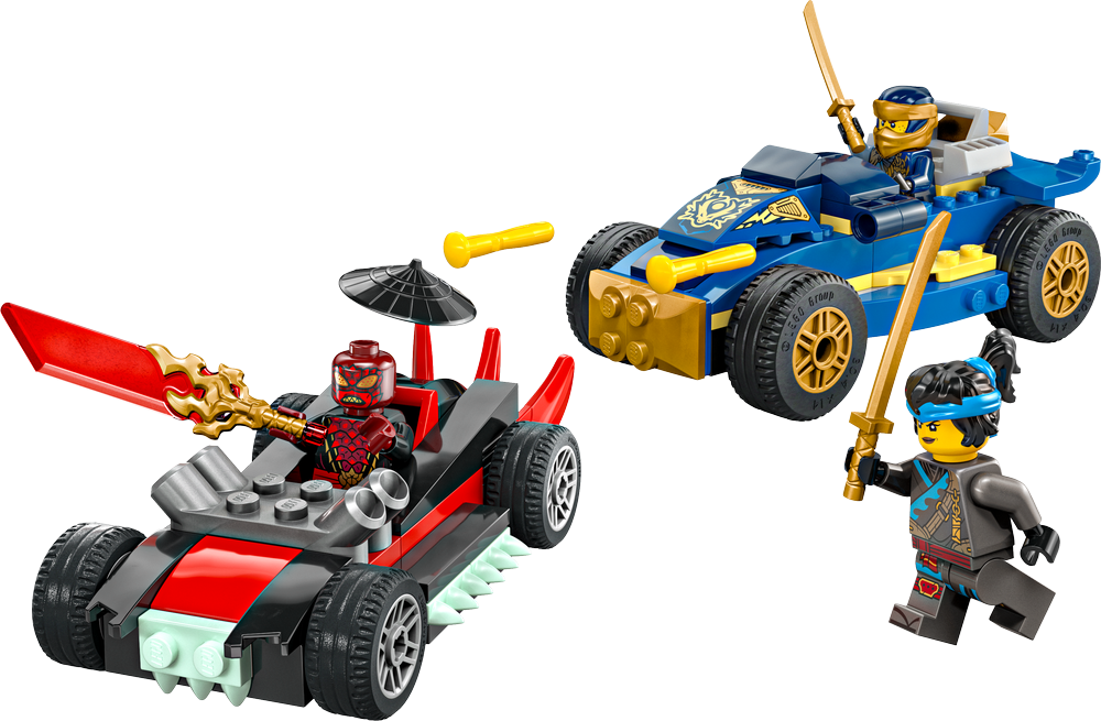 LEGO Ninjago Rogue vs. Drix Race Car Duel 71840 (2)