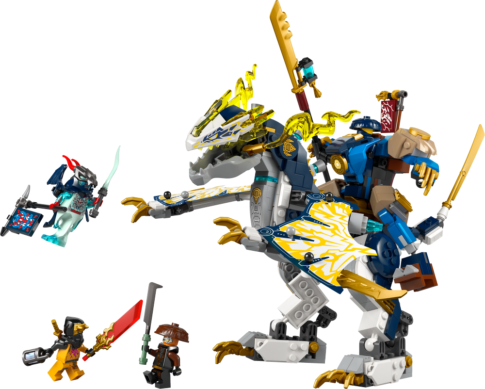 LEGO Ninjago Rogueâ€™s Mech Dragon Rider 71843 (2)