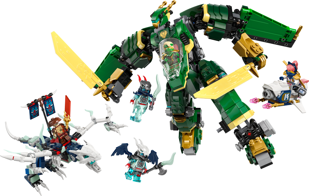 LEGO Ninjago Lloyd's Jet Mech 71845 (2)