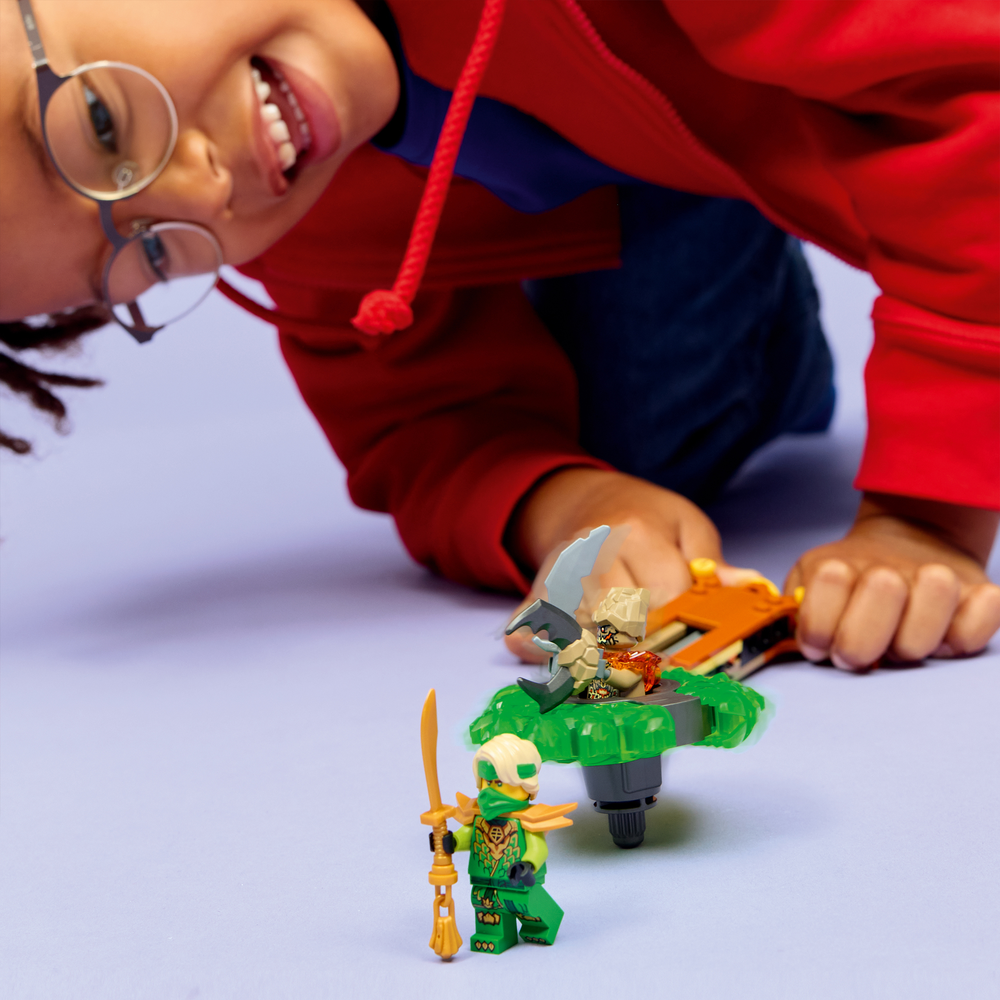 LEGO Ninjago Action Toy Lloyd vs. Elemental Monster Spinner 71850 (3)