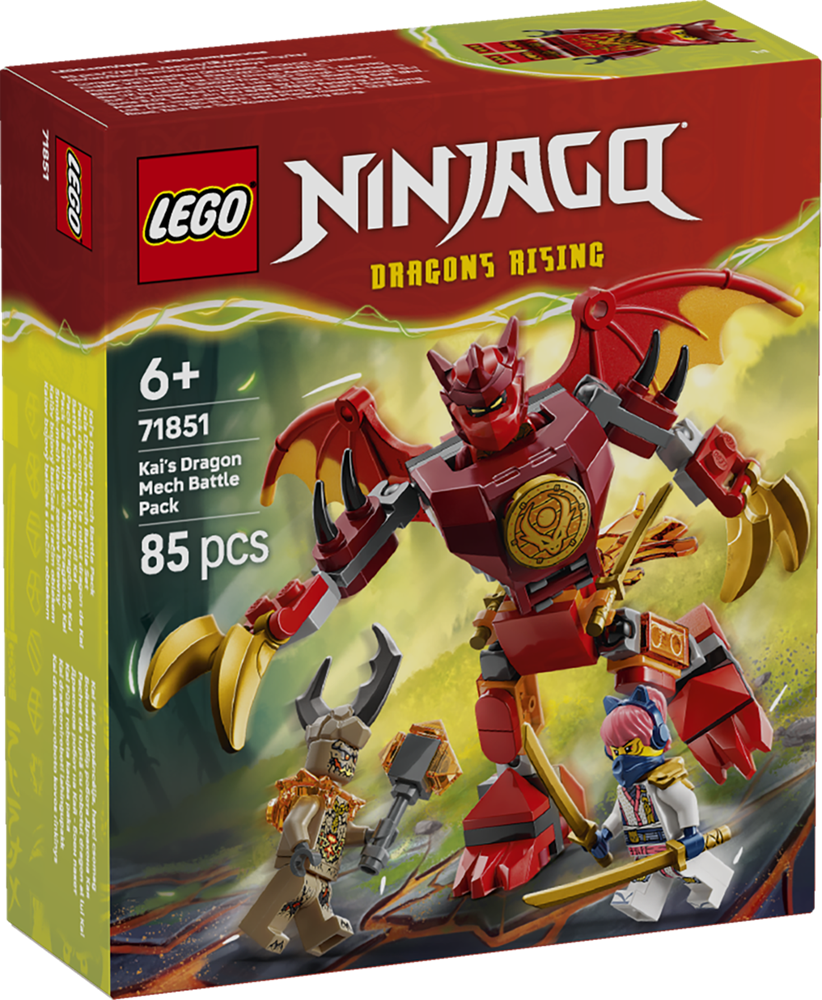 LEGO Ninjago Kai's Dragon Mech Battle Pack 71851