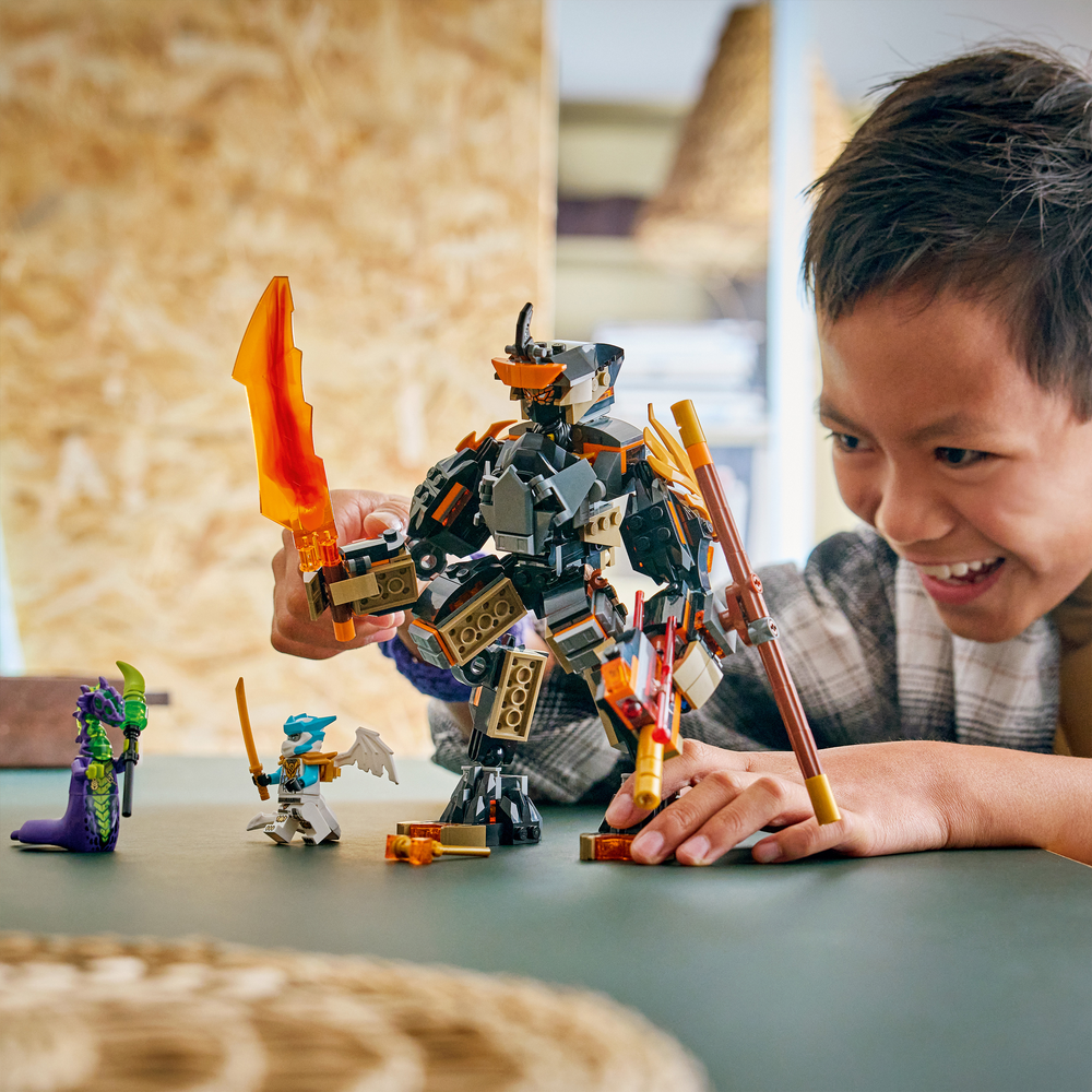 LEGO Ninjago Cole's Mission Mech & Dragon Zane 71854 (3)