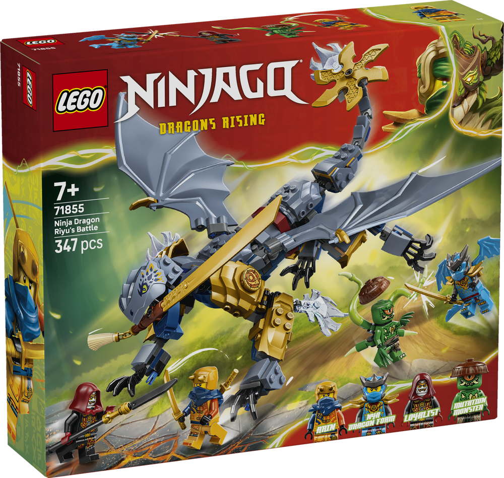 LEGO Ninjago Ninja Dragon Riyu's Battle 71855