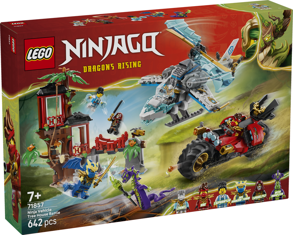 LEGO Ninjago Ninja Vehicle Tree House Battle 71857