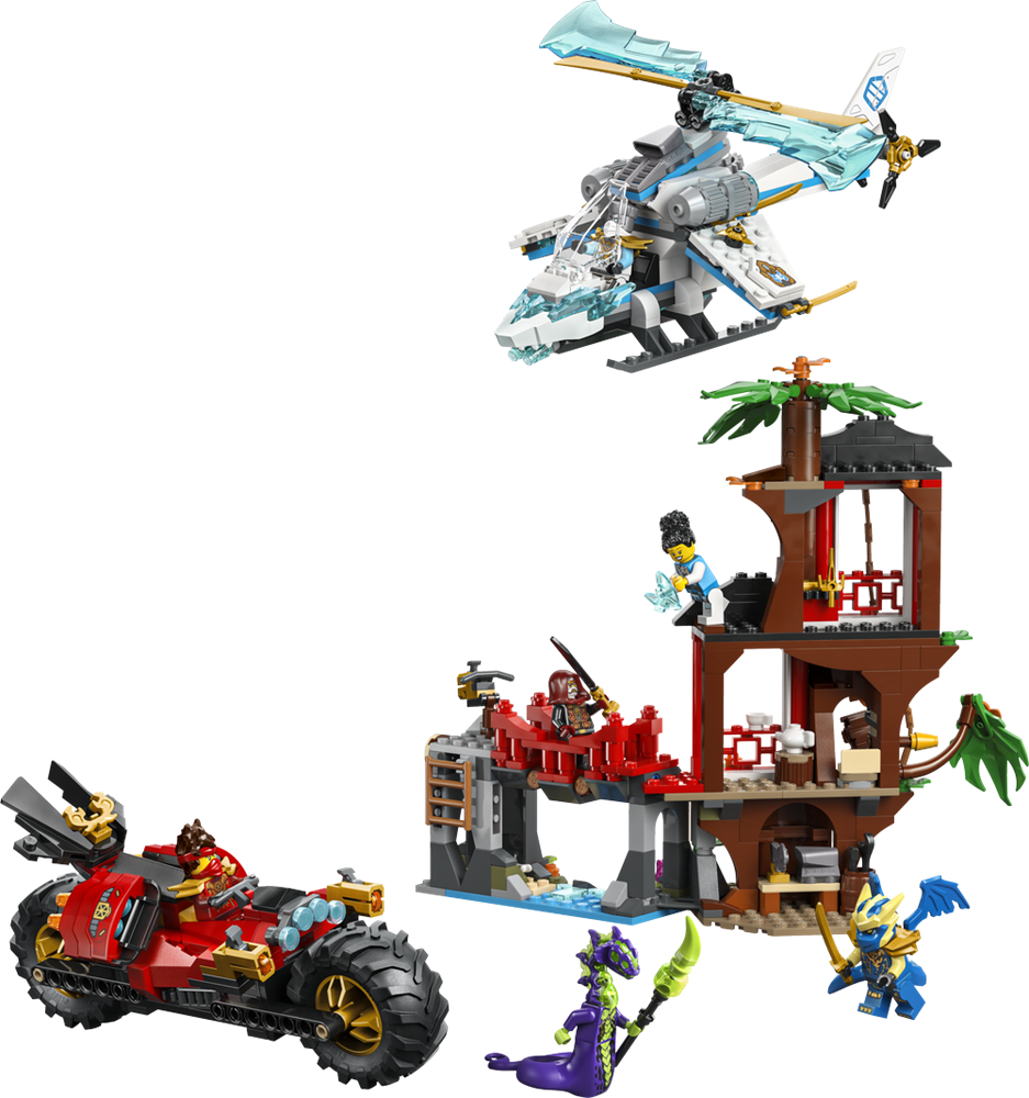LEGO Ninjago Ninja Vehicle Tree House Battle 71857 (2)