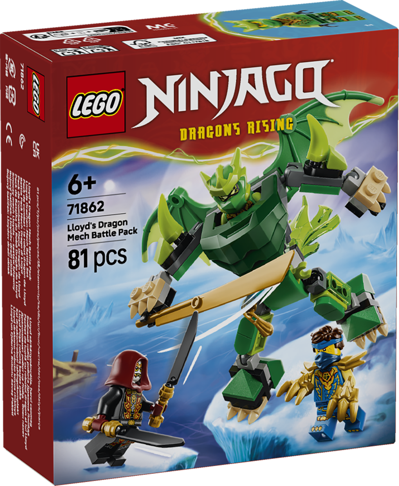 LEGO Ninjago Lloyds Dragon Mech Battle Pack 71862