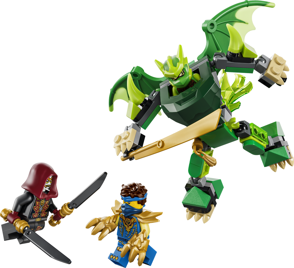 LEGO Ninjago Lloyds Dragon Mech Battle Pack 71862 (2)