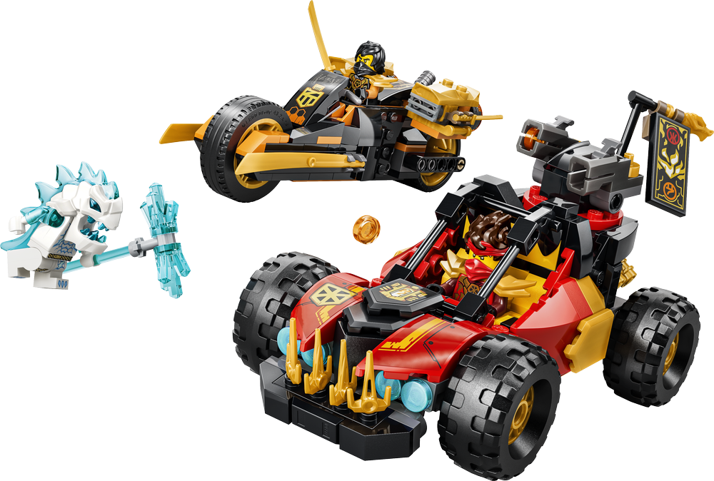 LEGO Ninjago Kai and Coles Combiner Vehicles 71864 (2)