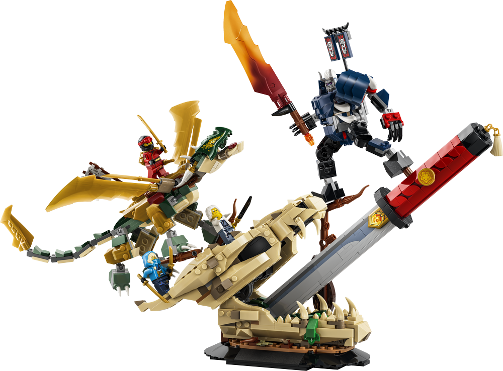 LEGO Ninjago Battle at the Dragons Blade 71871 (2)