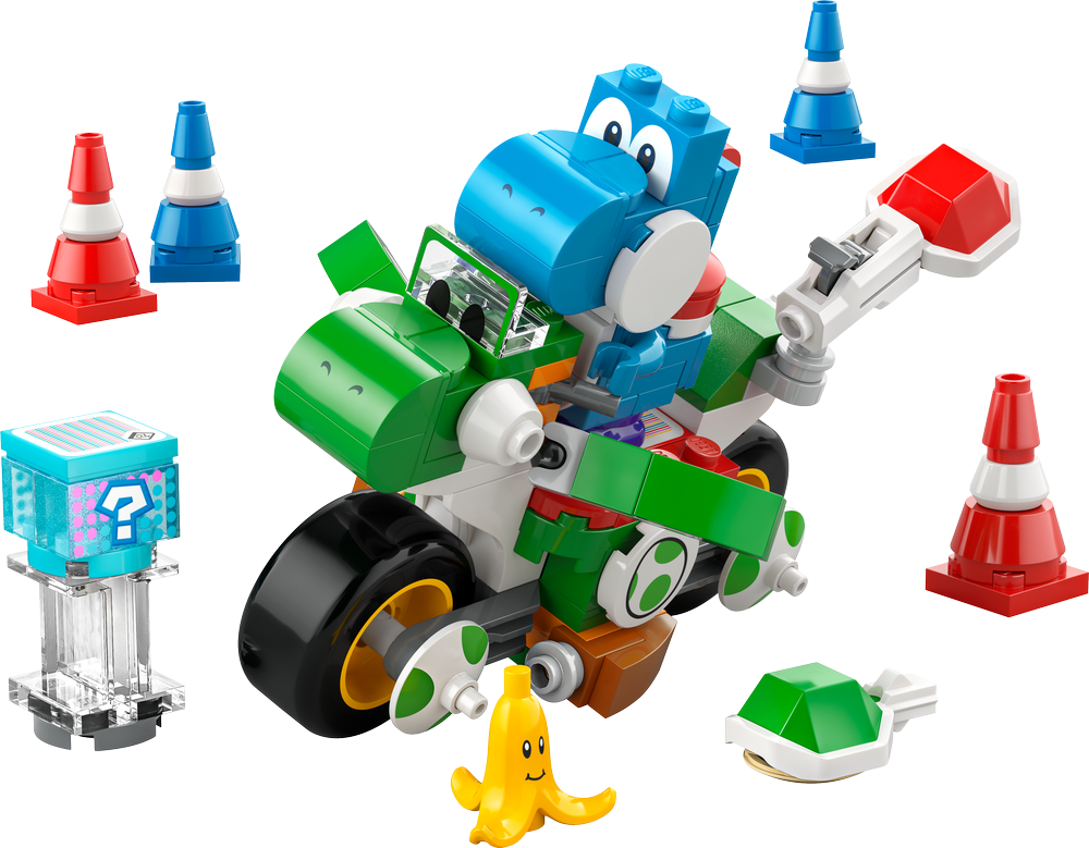 LEGO Super Mario Mario Kart â€“ Yoshi Bike 72031 (2)