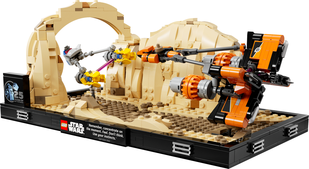 LEGO Star Wars Mos Espa Podrace Diorama 75380 (2)