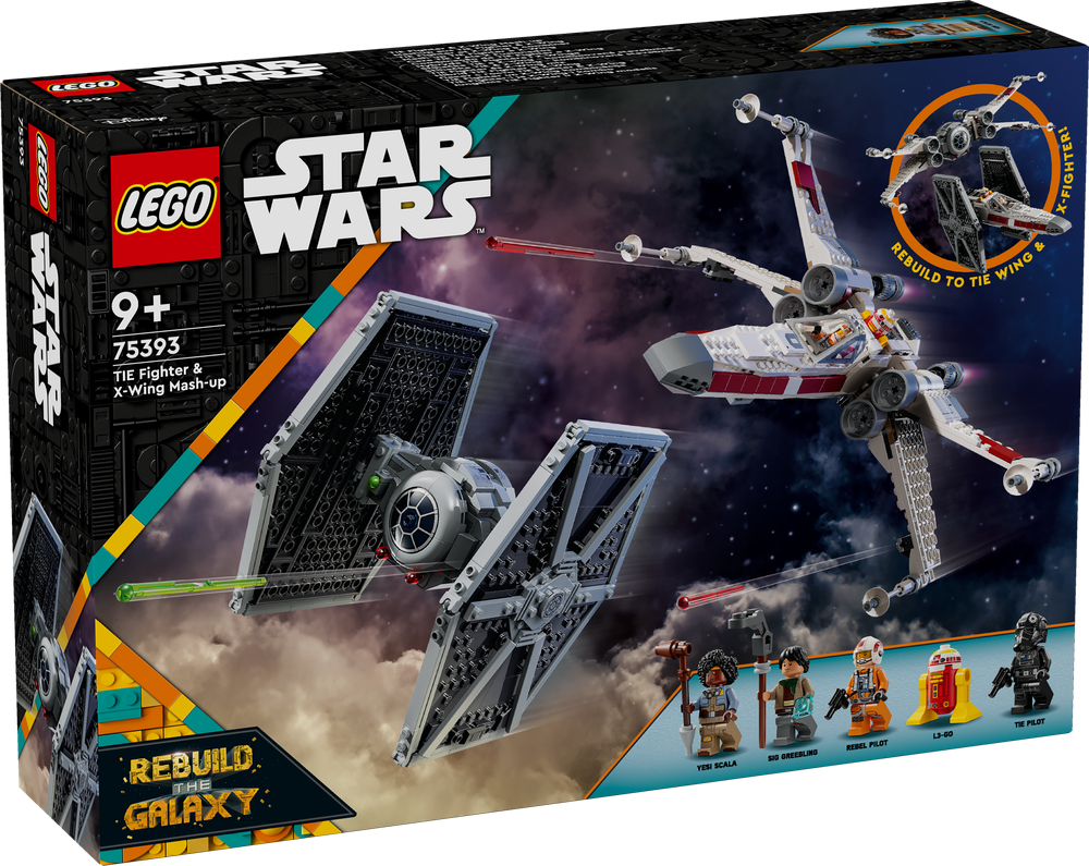 LEGO Star Wars TIE Fighter & X-Wing Mash-up 75393
