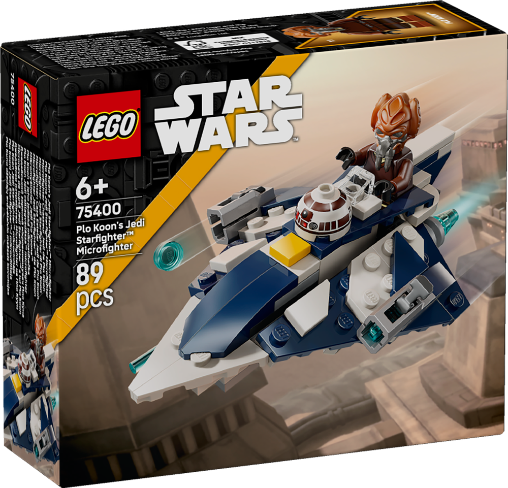 LEGO Star Wars Plo Koons Jedi Starfighter Microfighter 75400