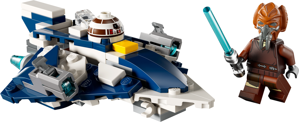 LEGO Star Wars Plo Koons Jedi Starfighter Microfighter 75400 (2)