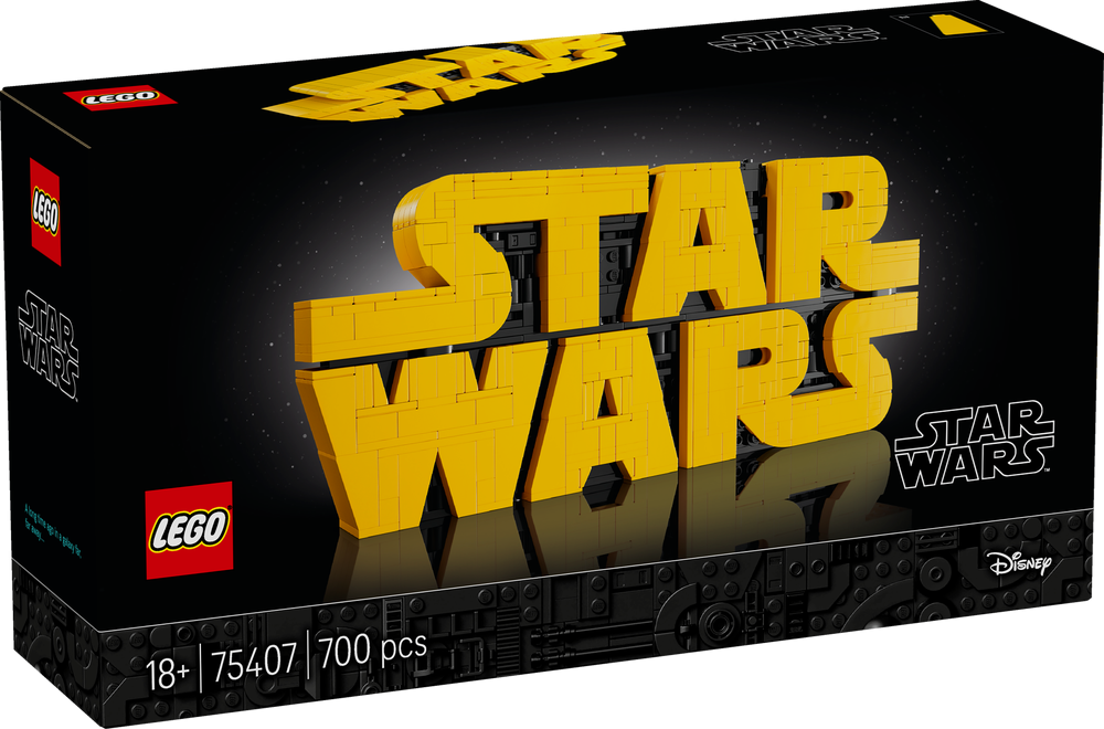 LEGO Star Wars Brick-Built Star Wars Logo 75407