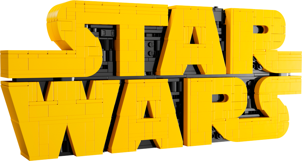 LEGO Star Wars Brick-Built Star Wars Logo 75407 (2)