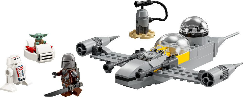 LEGO Star Wars TM Mando and Grogus N-1 Starfighter 75410 (2)